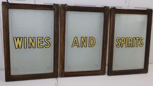 19THC ADVERTISING PUB WINDOWS - ADDITIONAL PHOTO 1