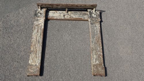 GEORGIAN DECORATIVE CAST FIRE SURROUND