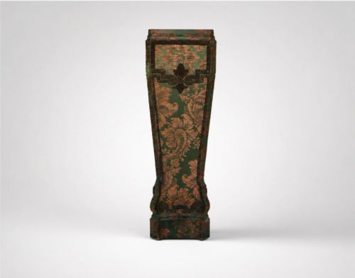 19THC COUNTRY HOUSE SILK DISPLAY COLUMN - ADDITIONAL PHOTO 3
