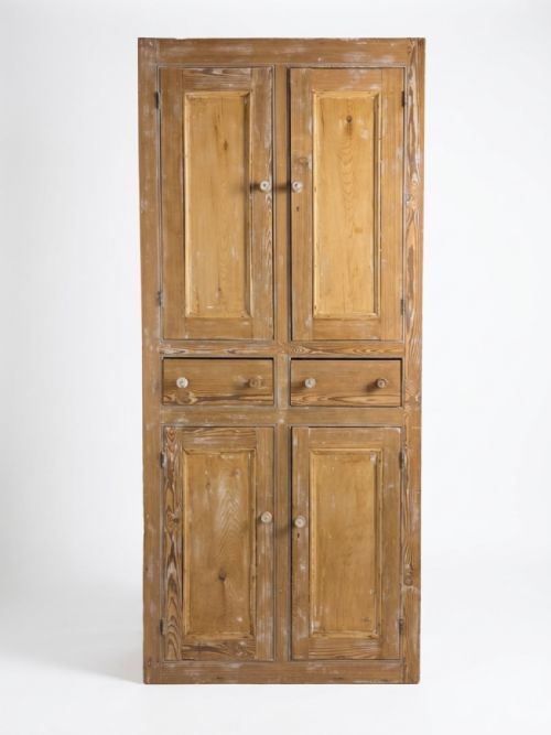 19THC PINE HOUSEKEEPERS CUPBOARD - ADDITIONAL PHOTO 1