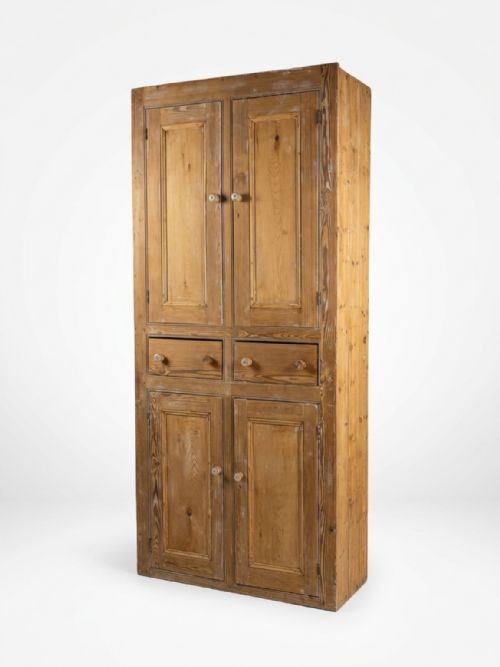 19thc Pine Housekeepers Cupboard