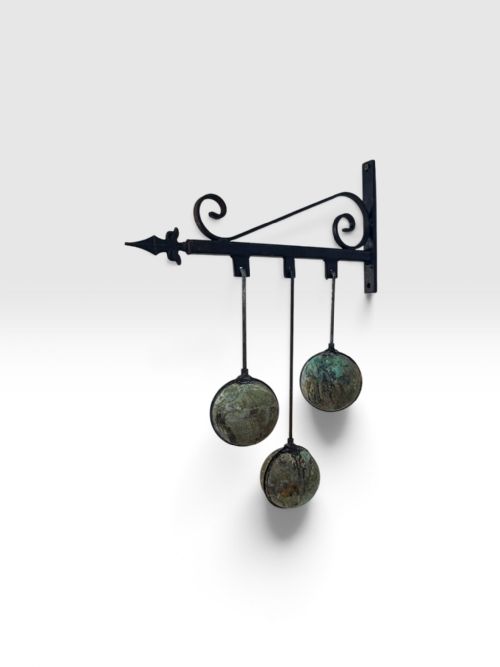 Early 20thc Copper Pawnbrokers Trade Sign