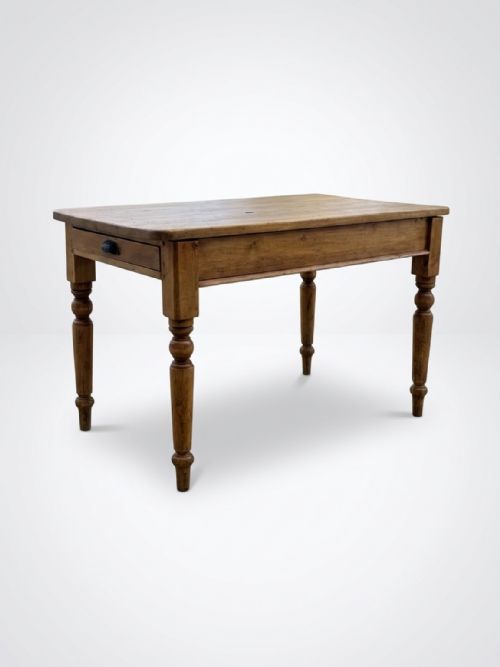 19thc Pine Side Table
