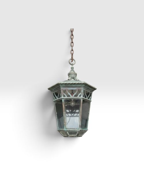Monumental 19thc Copper Lantern