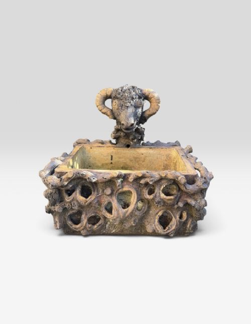 19thc Salt Glaze Trough