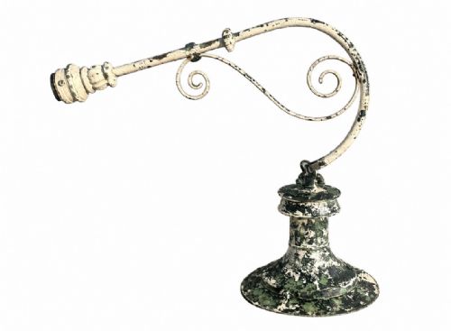 19thc Copper Lantern on Bracket