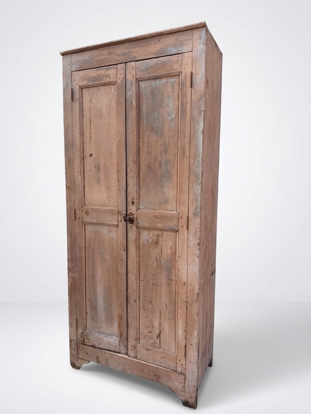 19thc French pine  housekeepers cupboard 