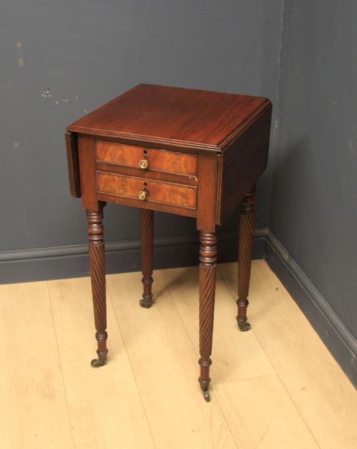 Antique Regency Mahogany Occasional Table