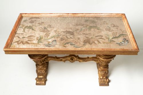 ANTIQUE ITALIAN COFFEE TABLE - ADDITIONAL PHOTO 1