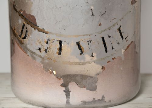 ANTIQUE APOTHECARY JAR - ADDITIONAL PHOTO 3