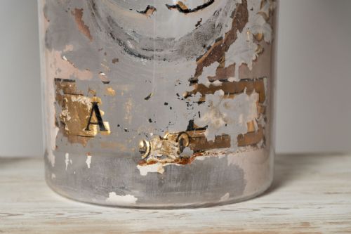 ANTIQUE APOTHECARY JAR - ADDITIONAL PHOTO 1