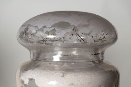 ANTIQUE APOTHECARY JAR - ADDITIONAL PHOTO 1