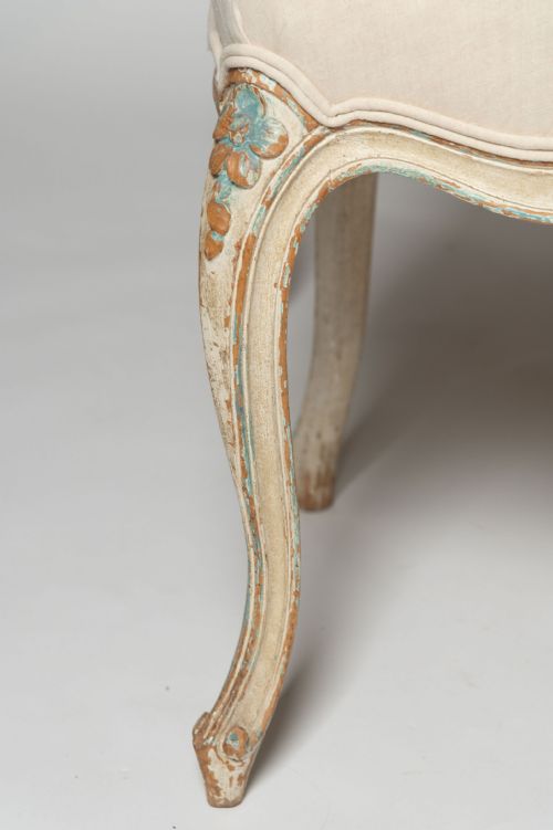 ANTIQUE FRENCH PAIR OF CHAIRS - ADDITIONAL PHOTO 3