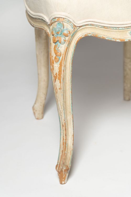 ANTIQUE FRENCH PAIR OF CHAIRS - ADDITIONAL PHOTO 6