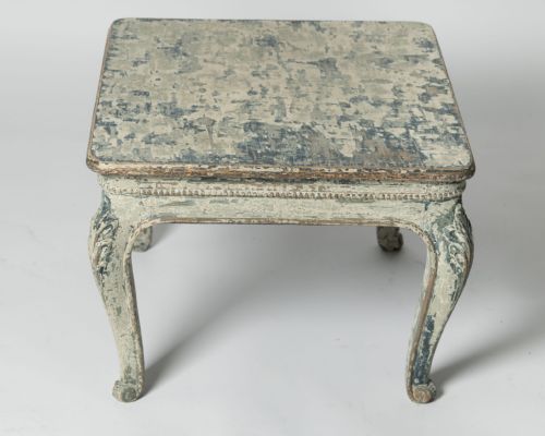 ANTIQUE FRENCH SIDE TABLE LIFT UP LID - ADDITIONAL PHOTO 2