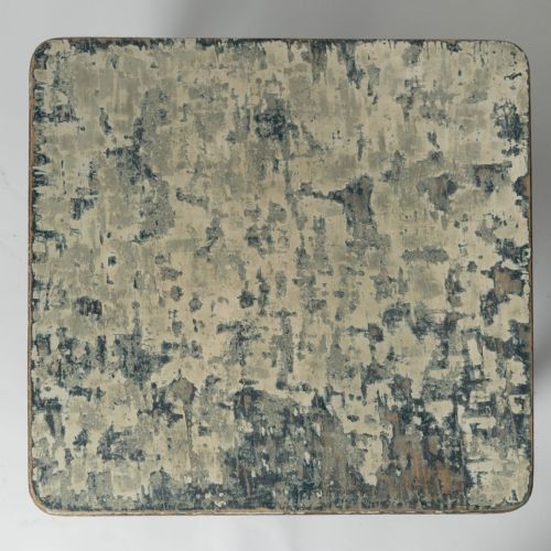 ANTIQUE FRENCH SIDE TABLE LIFT UP LID - ADDITIONAL PHOTO 3