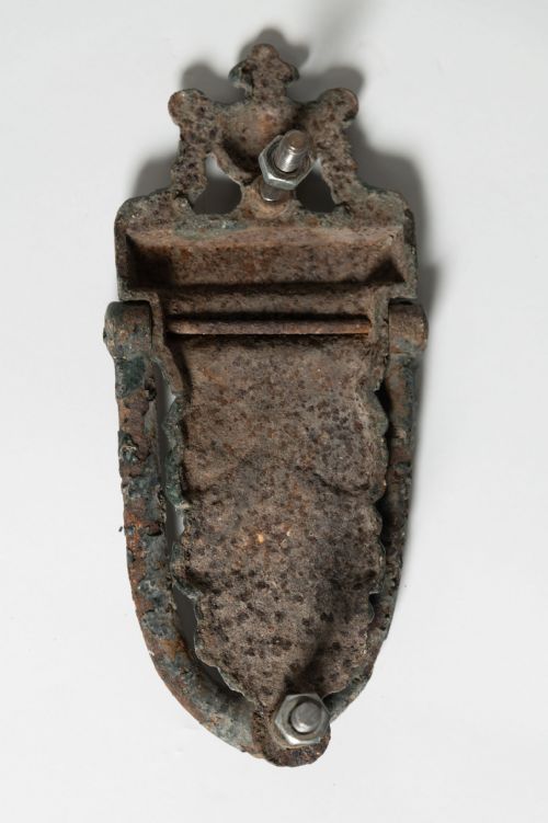 ANTIQUE ENGLISH REGENCY DOOR KNOCKER - ADDITIONAL PHOTO 1