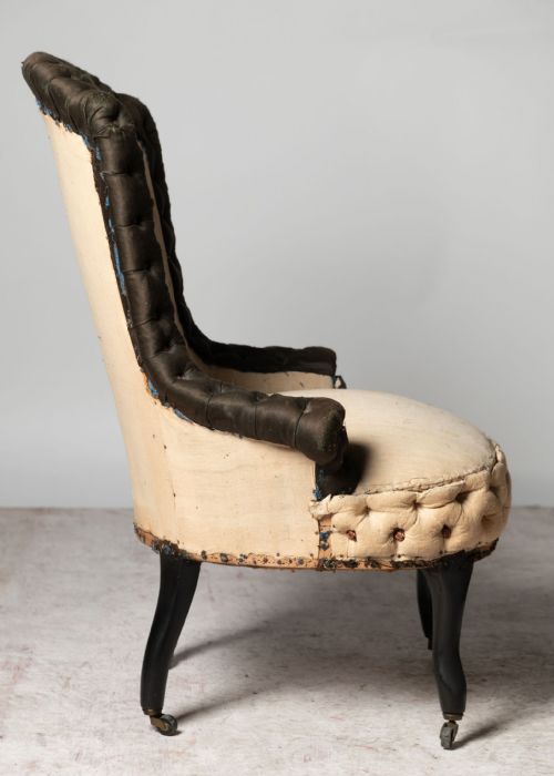 ANTIQUE FRENCH CHAIR - ADDITIONAL PHOTO 1