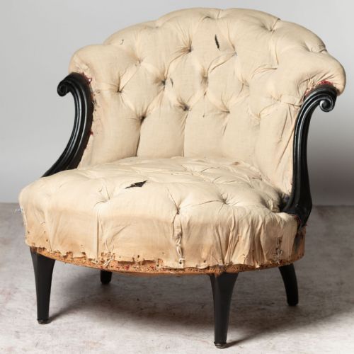 ANTIQUE FRENCH CHAIR - ADDITIONAL PHOTO 1