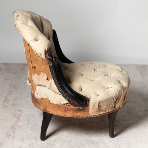 ANTIQUE FRENCH CHAIR - ADDITIONAL PHOTO 3