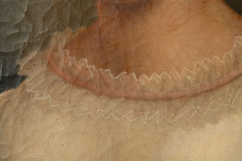 ANTIQUE OIL ON CANVAS - ADDITIONAL PHOTO 5