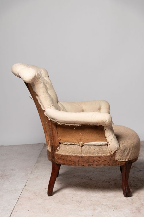ANTIQUE FRENCH CHAIR - ADDITIONAL PHOTO 2