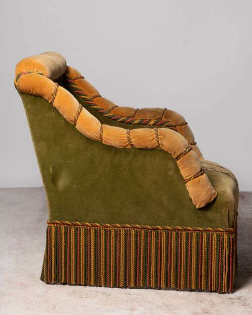 NAPOLEON III FRENCH CHAIR FOR UPHOLSTERY - ADDITIONAL PHOTO 4