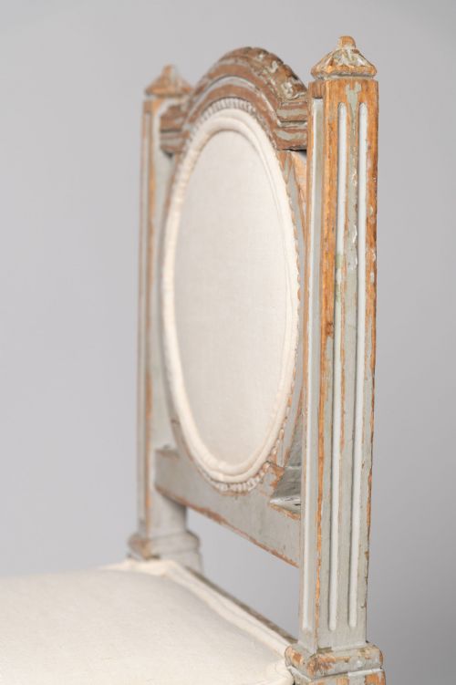 ANTIQUE FRENCH STOOL - ADDITIONAL PHOTO 3