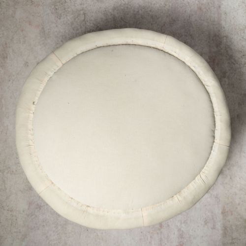 LARGE ANTIQUE FRENCH STOOL - ADDITIONAL PHOTO 2