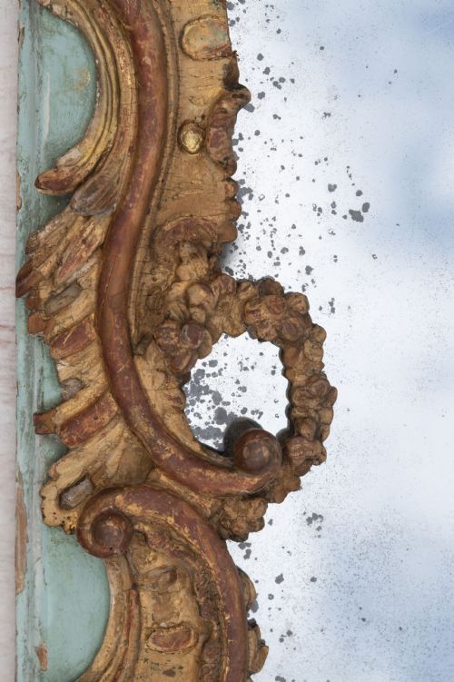 18TH CENTURY FRENCH ROCOCO MIRROR - ADDITIONAL PHOTO 2