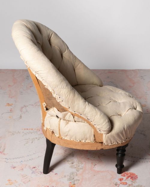 ANTIQUE FRENCH CHAIR - ADDITIONAL PHOTO 3