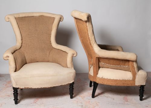 FRENCH PAIR OF CHAIRS - ADDITIONAL PHOTO 3
