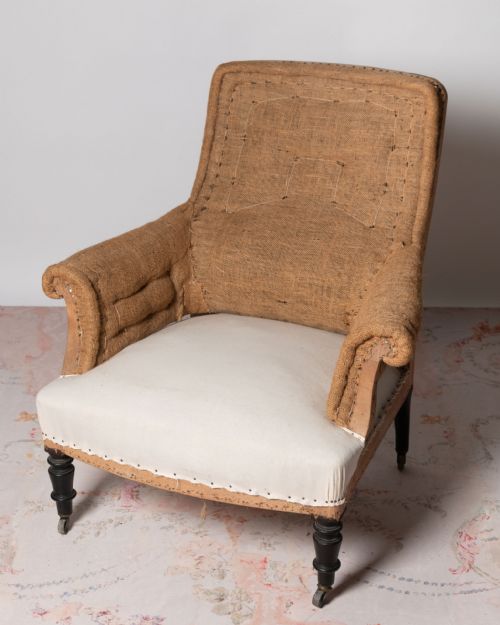 NAPOLEON III FRENCH CHAIR