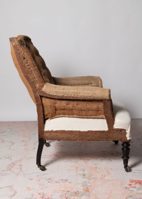 NAPOLEON III FRENCH CHAIR - ADDITIONAL PHOTO 1