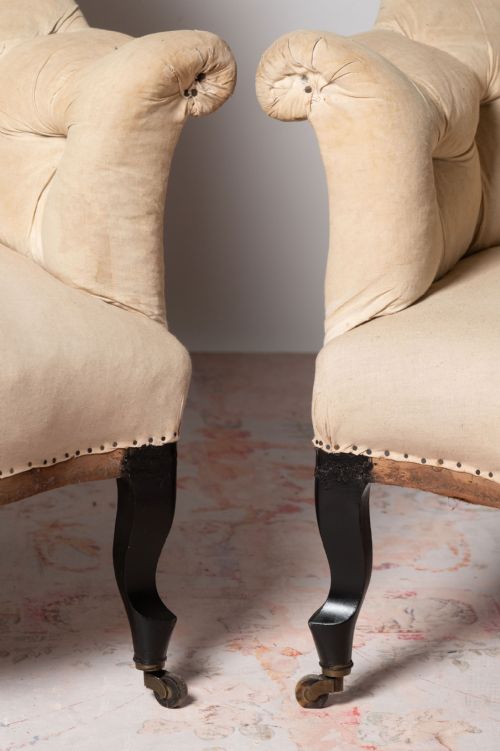 FRENCH PAIR OF CHAIRS - ADDITIONAL PHOTO 3