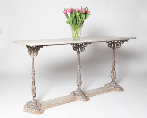 ANTIQUE FRENCH BISTRO TABLE