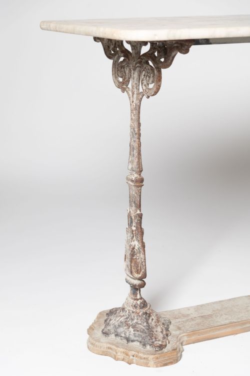 ANTIQUE FRENCH BISTRO TABLE - ADDITIONAL PHOTO 1