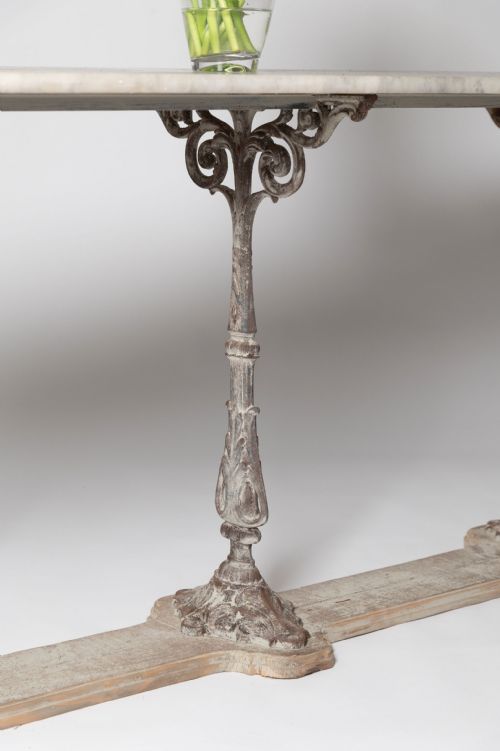 ANTIQUE FRENCH BISTRO TABLE - ADDITIONAL PHOTO 5