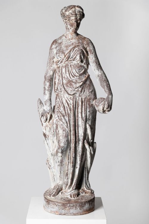VAL DOSNE FOUNDRY CAST IRON STATUE