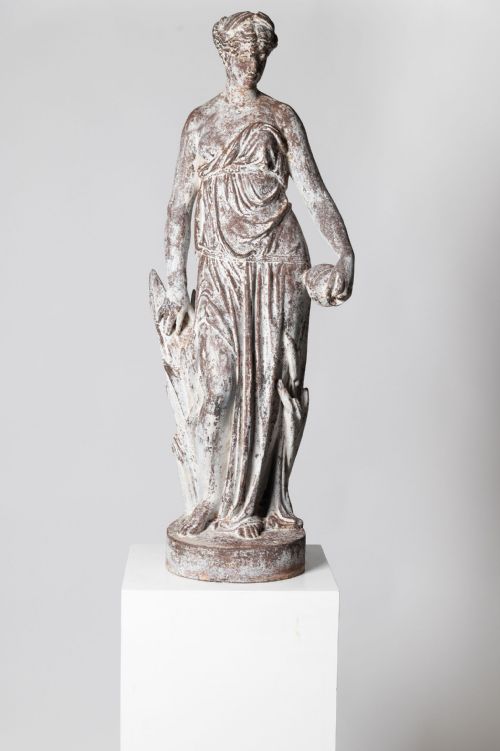 VAL DOSNE FOUNDRY CAST IRON STATUE - ADDITIONAL PHOTO 4