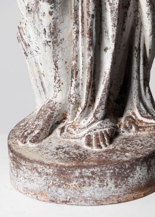 VAL DOSNE FOUNDRY CAST IRON STATUE - ADDITIONAL PHOTO 6