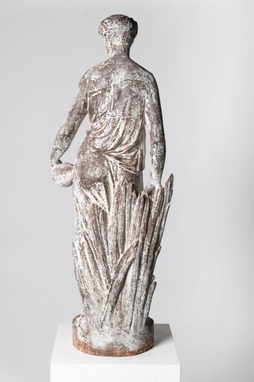 VAL DOSNE FOUNDRY CAST IRON STATUE - ADDITIONAL PHOTO 9