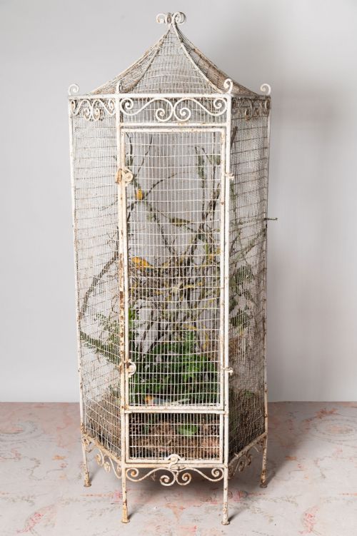ANTIQUE FRENCH BIRDCAGE - ADDITIONAL PHOTO 1