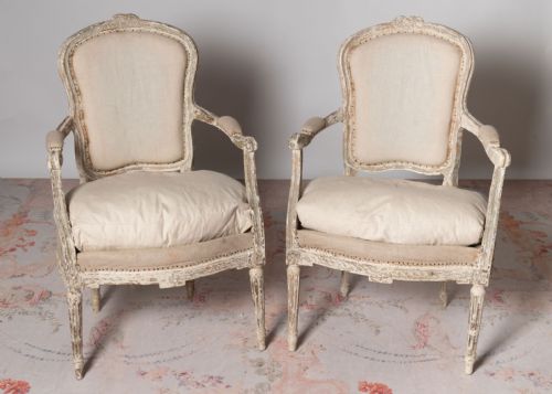 PAIR OF FRENCH CHAIRS