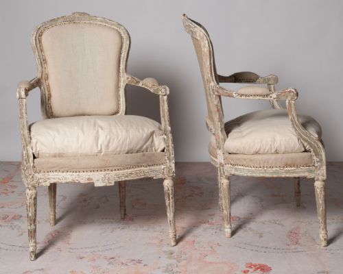 PAIR OF FRENCH CHAIRS - ADDITIONAL PHOTO 2