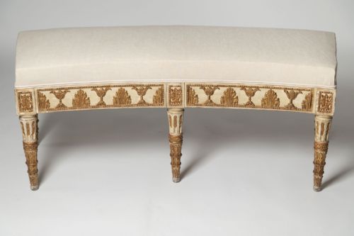 PAIR OF ANTIQUE ITALIAN STOOLS - ADDITIONAL PHOTO 7