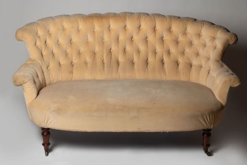 Antique French Sofa, for Upholstery