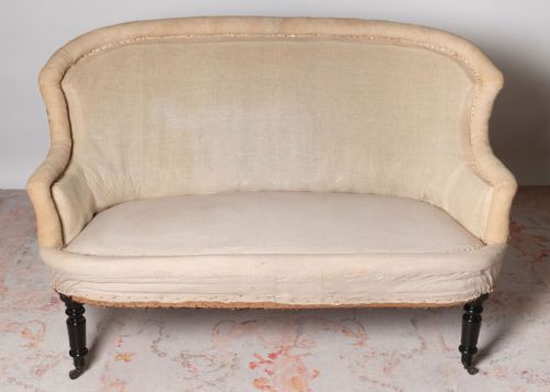 antique french sofa - CATEGORY: ANTIQUE SOFAS - DATED 19TH CENTURY