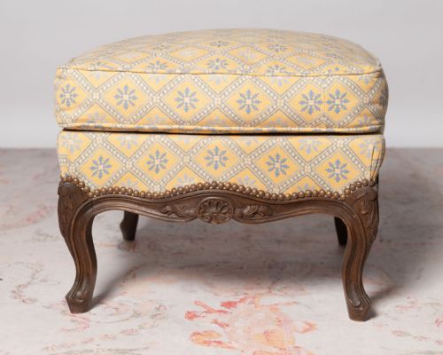 FRENCH STOOL READY FOR UPHOLSTERY