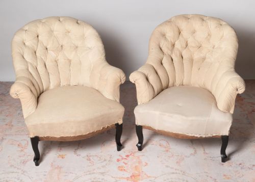 FRENCH PAIR OF CHAIRS